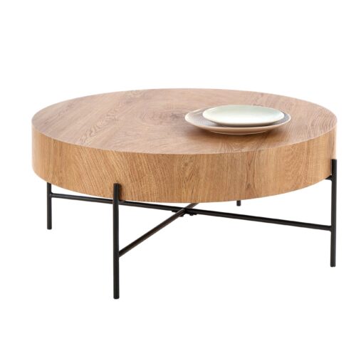 BROKLYN laud naturaalsest tamme/must