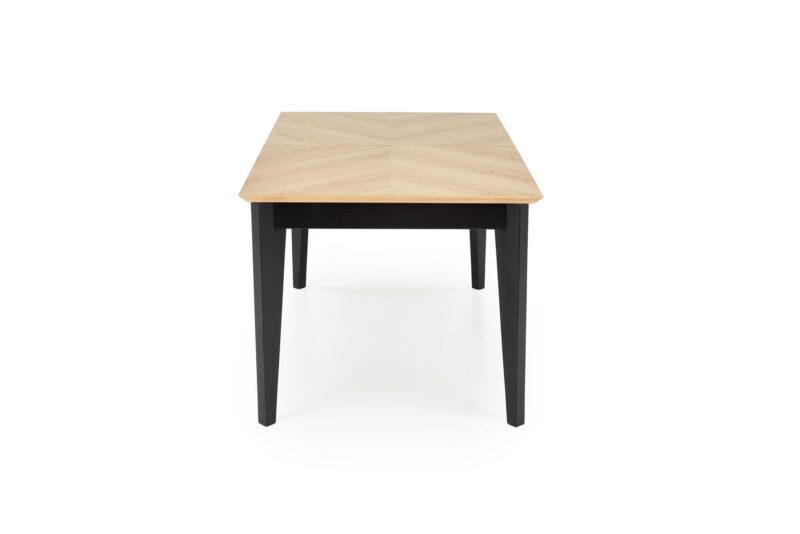 EDMONDO laud naturaalsest tamme/must