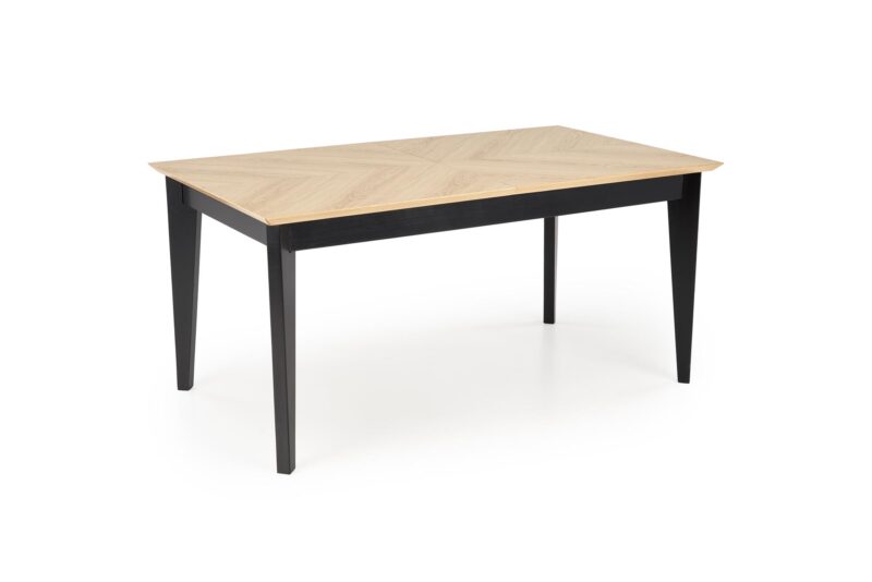 EDMONDO laud naturaalsest tamme/must
