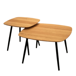 Metalljalgadega abilaudade komplekt Geometric