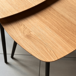 Metalljalgadega abilaudade komplekt Geometric