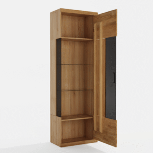 Tammepuidust vitriinkapp Raro 91