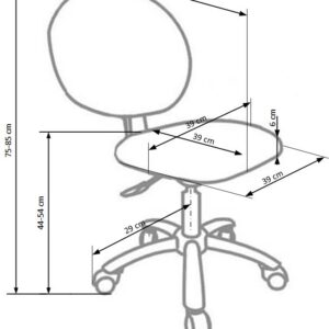 Kontoritool lastele GOL, roheline