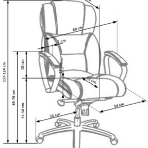 Kontoritool FOSTEN, must