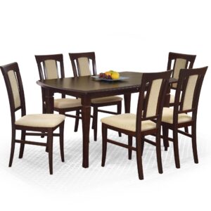 Pikendatav söögilaud FRAYTON 160/240, tume pähkel