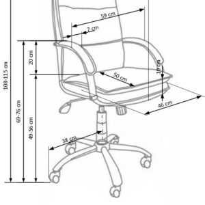 Kontoritool STANLEY, must
