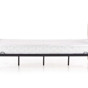 Voodi VERLINA 90x200, antiik-kirss / must