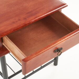 Öökapp FIONA, tume kirss / must