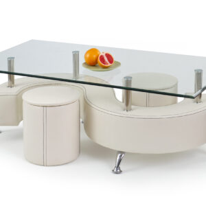 Kohvilaud NINA, valge