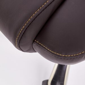 Kontoritool DESMOND, tumepruun