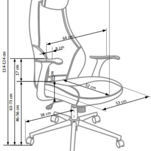 Kontoritool TORLIN, must