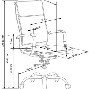Kontoritool MANTOR, värv: must