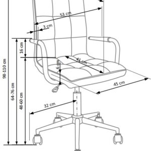 Kontoritool NOLDOA, värv: lilla