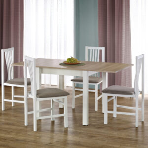 Söögilaud GRACJA, sonoma tamme / valge