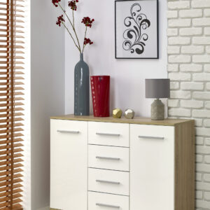 Kummut LIMORA KM-1 sonoma tamm / valge