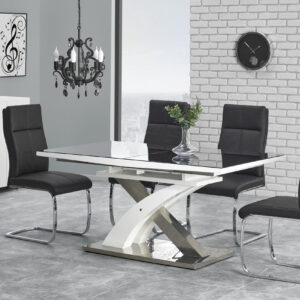 Söögilaud SANDER 2, must