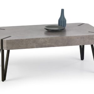 Kohvilaud EMILY, betoon / must