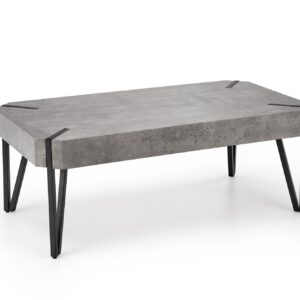 Kohvilaud EMILY, betoon / must