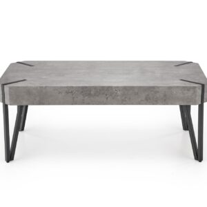 Kohvilaud EMILY, betoon / must