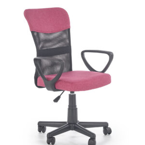 Kontoritool TIMMY, roosa / must