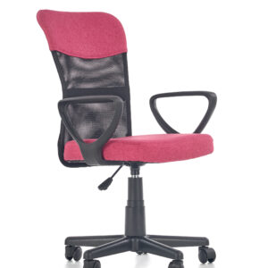 Kontoritool TIMMY, roosa / must