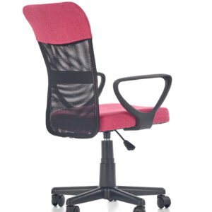 Kontoritool TIMMY, roosa / must