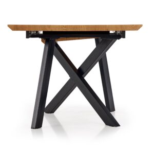 Söögilaud BELONA, tamm / must