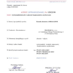 Kontoritool AMBREN, must