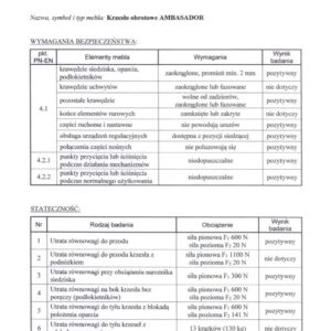 Kontoritool AMBREN, must