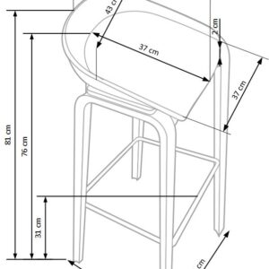 2010001162681_d Baaritool TENOR, valge