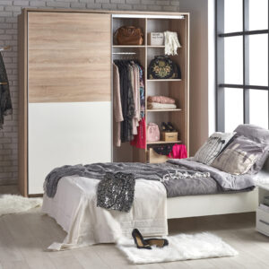 Voodi LIMA 90, värv: valge