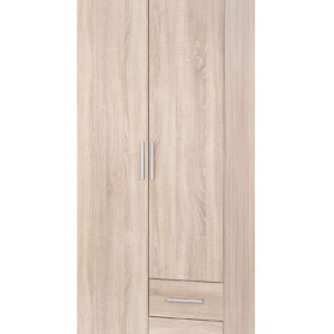 Riidekapp LIMORA S-2, sonoma tamm