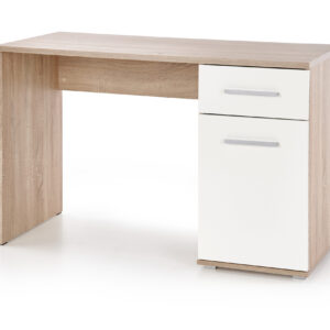 Kirjutuslaud LIMORA B-1, valge / sonoma tamm