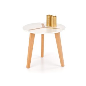 Kohvilaud ZETA, tamm / valge