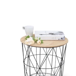 Kohvilaud MARFIA, värv: naturaalne / must