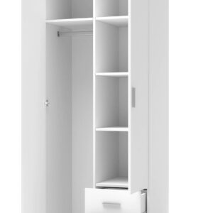 Riidekapp LIMORA S-2,  valge