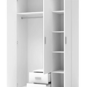 Riidekapp LIMORA valge