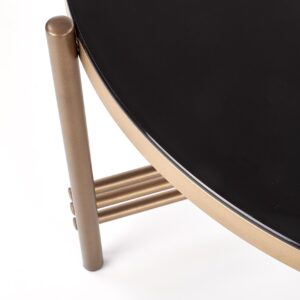 Kohvilaud ISMENA kuld / must