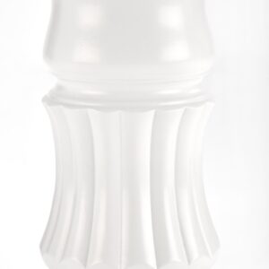 Ümmargune söögilaud WILLY, valge