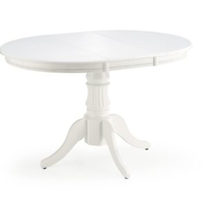 Ümmargune söögilaud WILLY, valge