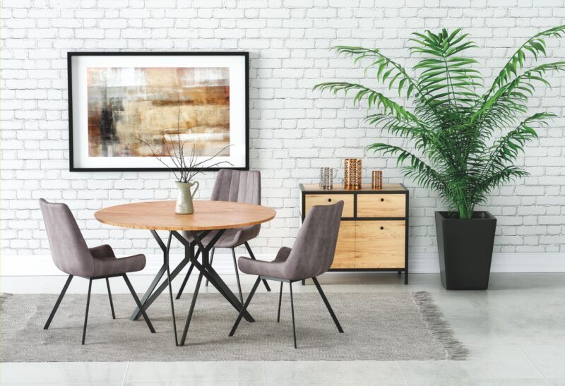 Söögilaud PIXRON 2, kuldne tamm