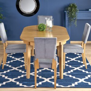 Ümar söögilaud SORBAS, tamm