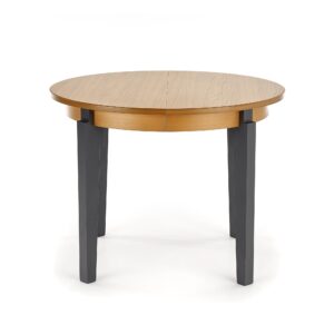 Ümar söögilaud SORBAS, tamm / grafiit