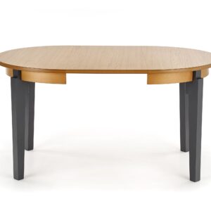 Ümar söögilaud SORBAS, tamm / grafiit