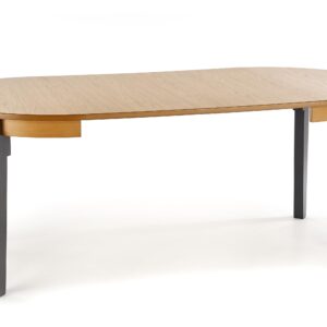 Ümar söögilaud SORBAS, tamm / grafiit