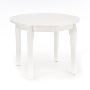 Ümar söögilaud SORBAS, valge