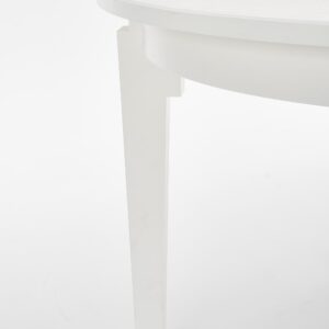 Ümar söögilaud SORBAS, valge