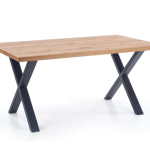 2010001175285_18 Söögilaud MADISON – tamm artisan, metall raam