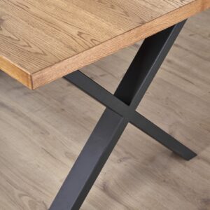 2010001175285_4 Söögilaud MADISON – tamm artisan, metall raam