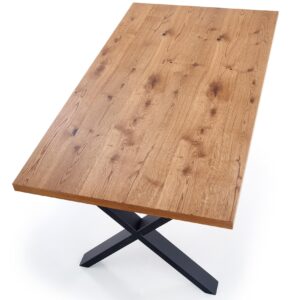 2010001175285_9 Söögilaud MADISON – tamm artisan, metall raam